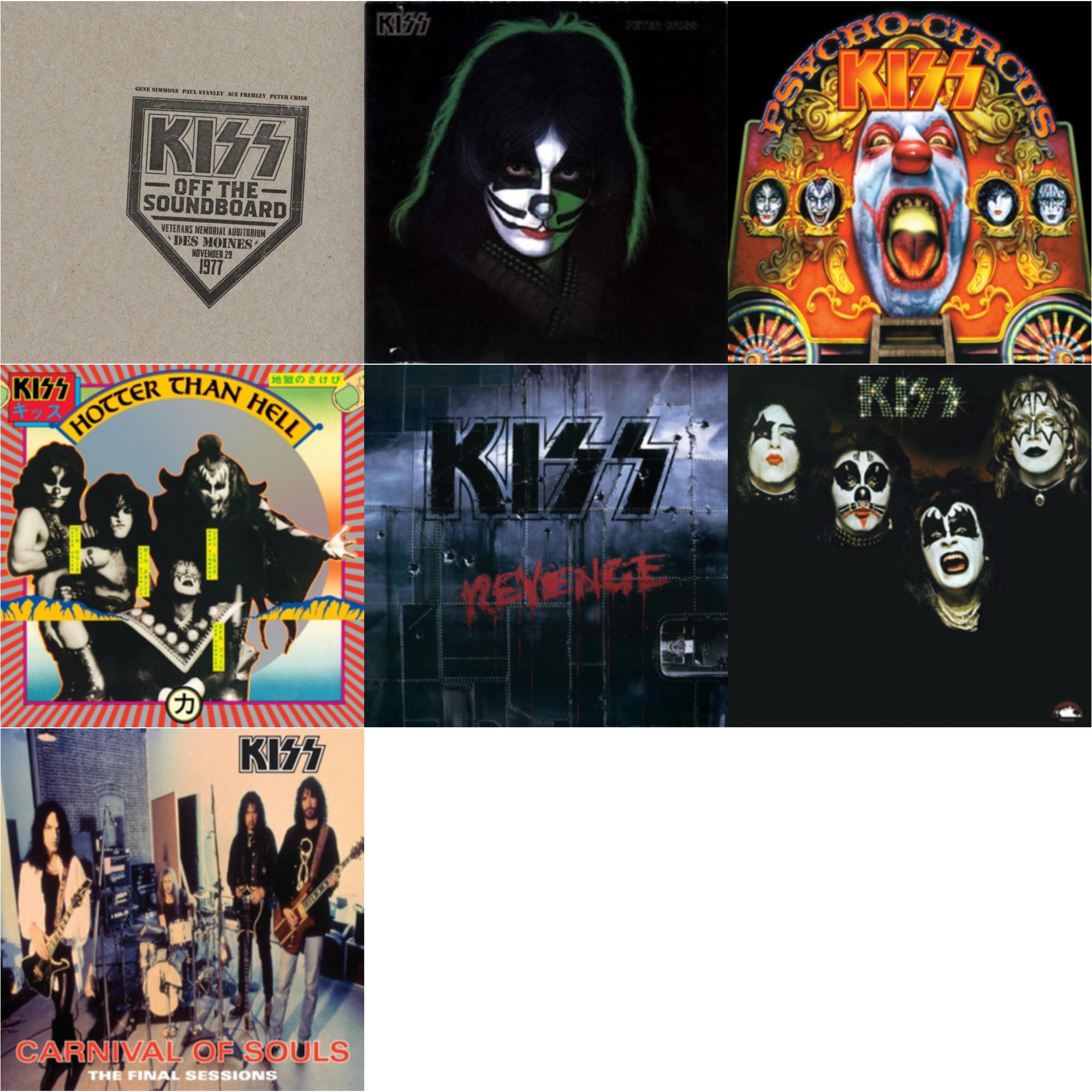 Kiss Off The Soundboard: Live In Des Moines (2LP) & Kiss & Revenge & Hotter Than Hell & Psycho Circus & Carnival Of Souls & Peter Criss