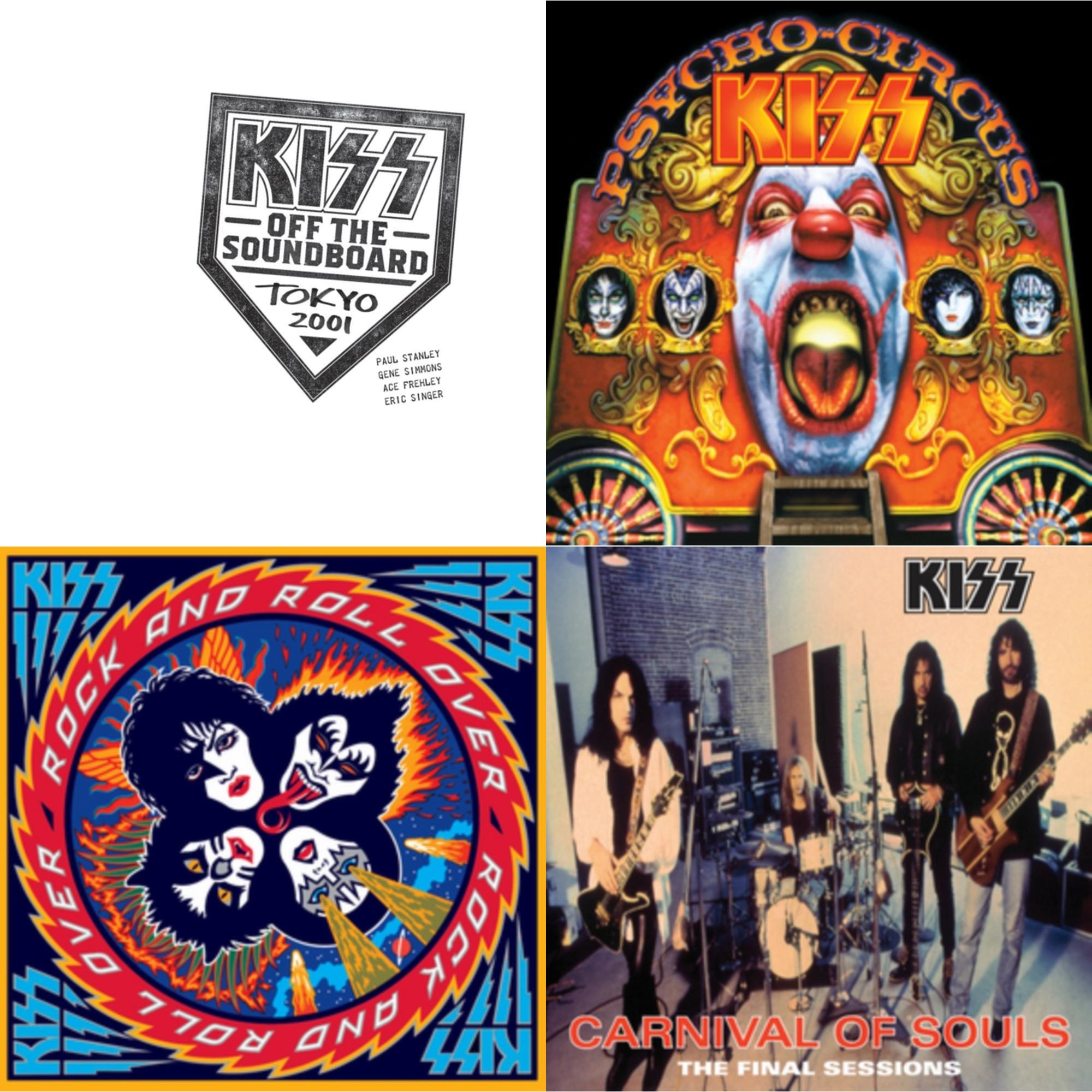 Kiss Off The Soundboard: Tokyo 2001 (3LP) & Psycho Circus & Carnival Of Souls & Rock & Roll Over