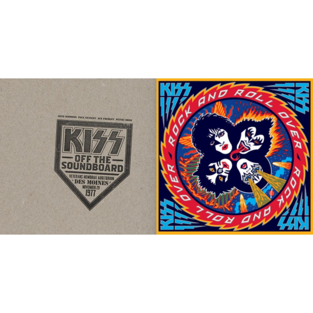 Kiss Off The Soundboard: Live In Des Moines (2LP) & Rock & Roll Over