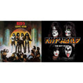 Love Gun (Tangerine/Aqua Splatter LP Vinyl) & Kissworld - The Best Of Kiss (2 LP)