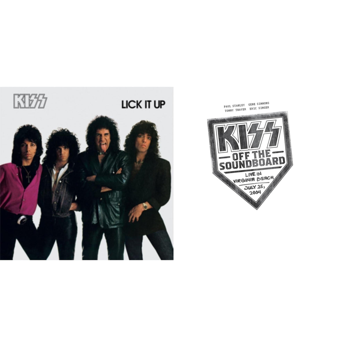 Kiss - Kiss Off The Soundboard: Live In Virginia Beach (3LP) & Lick It Up