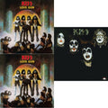 Love Gun (Tangerine/Aqua Splatter LP Vinyl) & Kiss & Love Gun