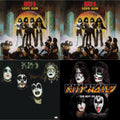 Love Gun (Tangerine/Aqua Splatter LP Vinyl) & Kiss & Love Gun & Kissworld - The Best Of Kiss (2 LP)