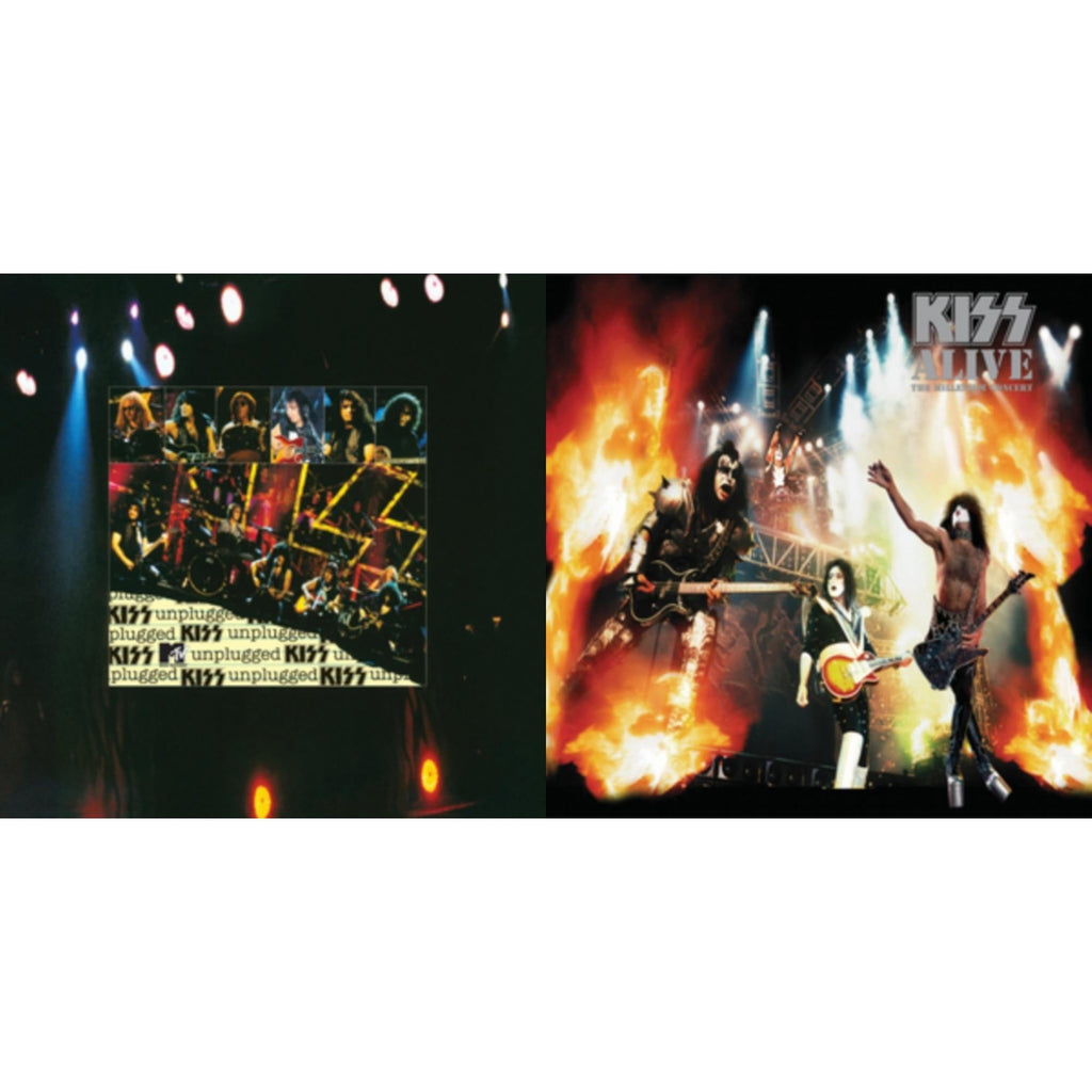 Kiss - Mtv Unplugged & Alive: Millennium Concert - LP Vinyl Bundle