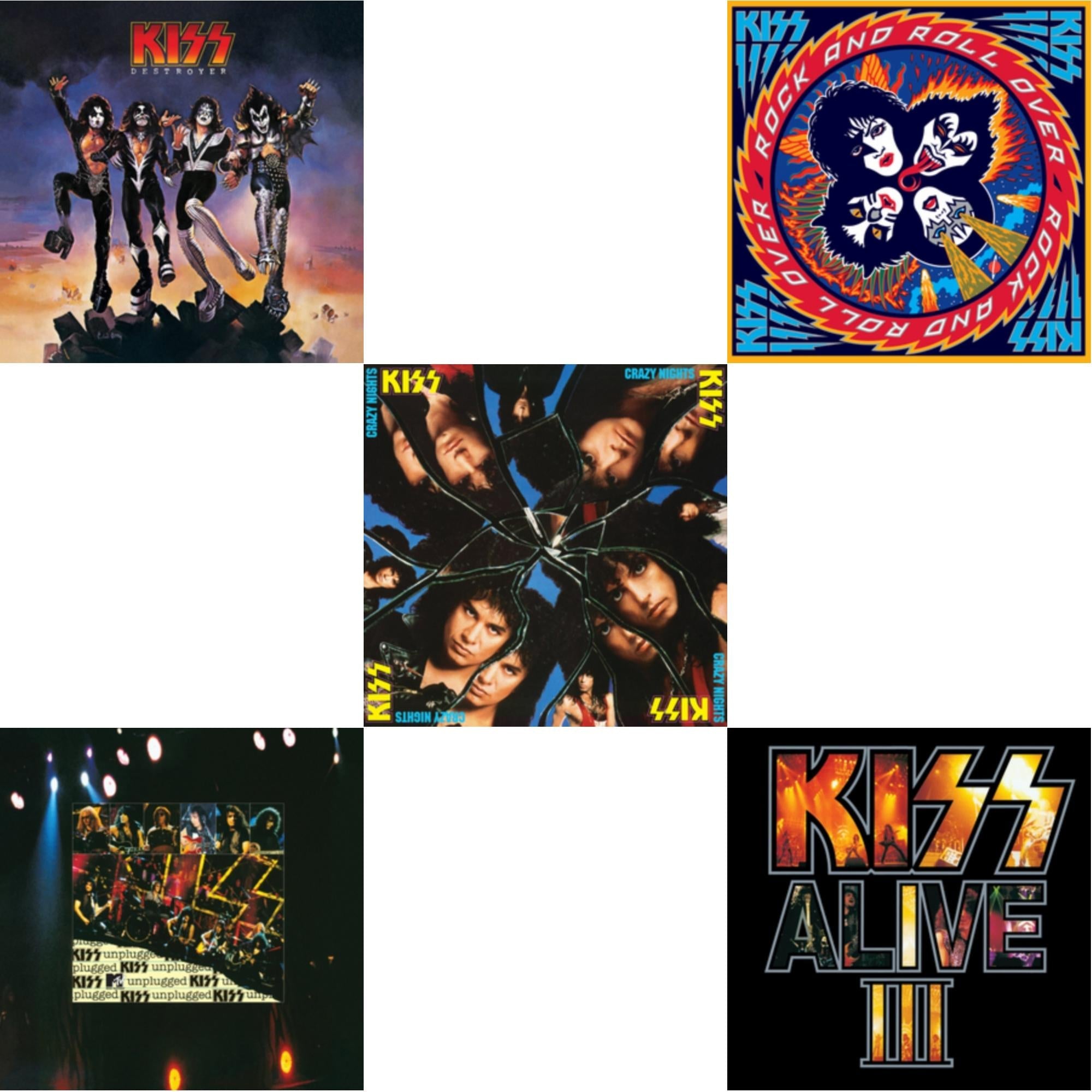 Destroyer & Mtv Unplugged & Crazy Nights & Rock & Roll Over & Alive Iii