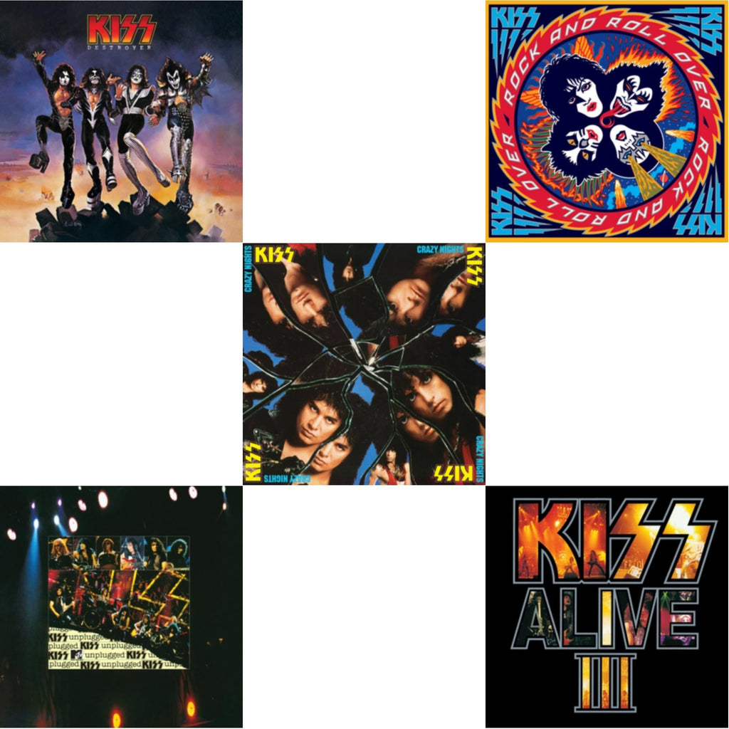Destroyer & Mtv Unplugged & Crazy Nights & Rock & Roll Over & Alive Iii