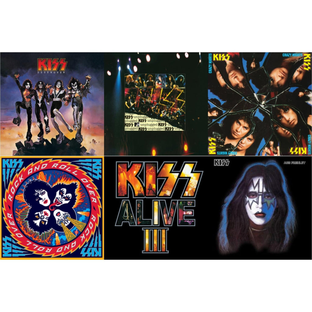 Destroyer & Mtv Unplugged & Crazy Nights & Rock & Roll Over & Alive Iii & Ace Frehley