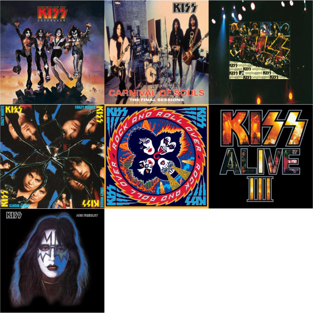 Destroyer & Carnival Of Souls & Mtv Unplugged & Crazy Nights & Rock & Roll Over & Alive Iii & Ace Frehley