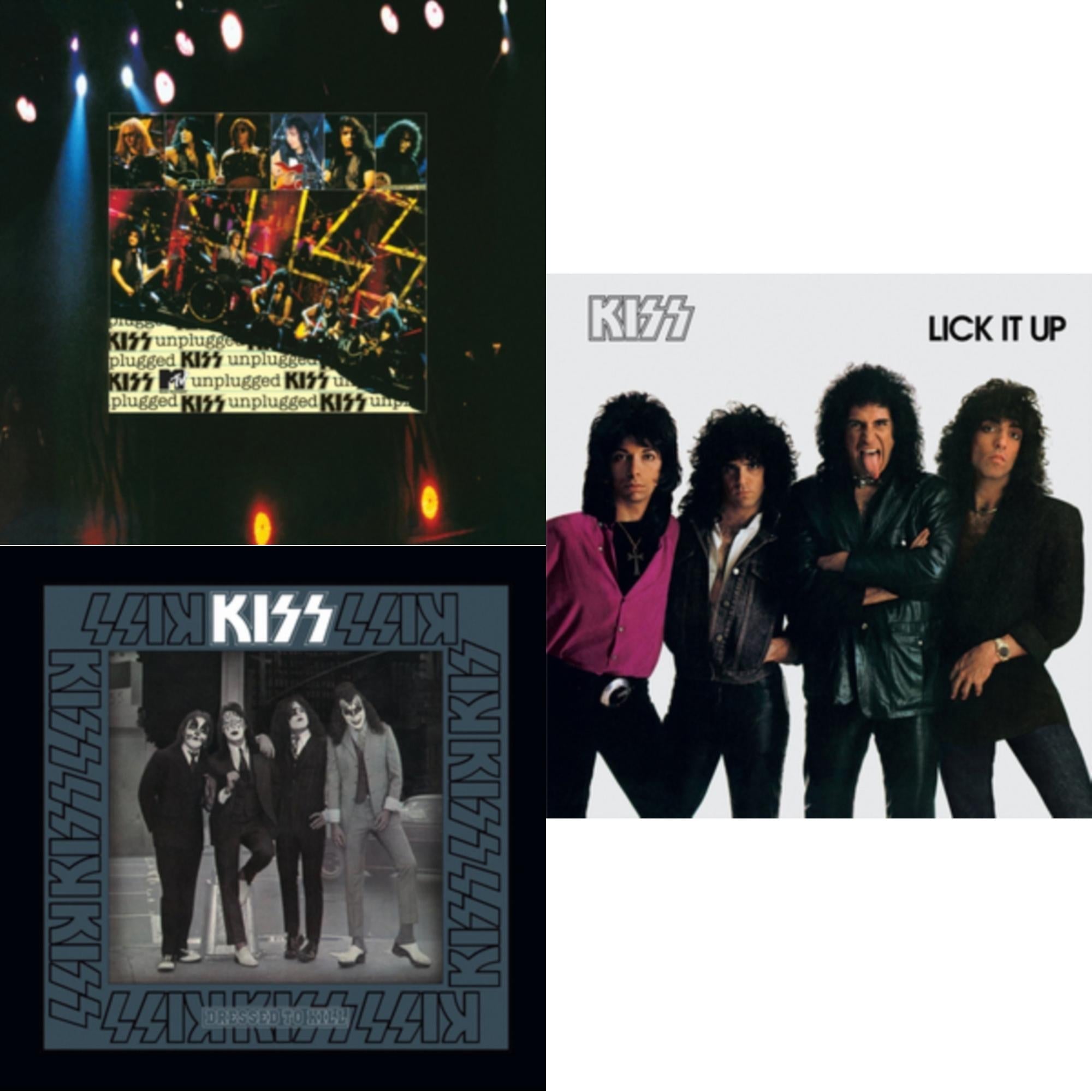 Lick It Up & Dressed To Kill & Mtv Unplugged