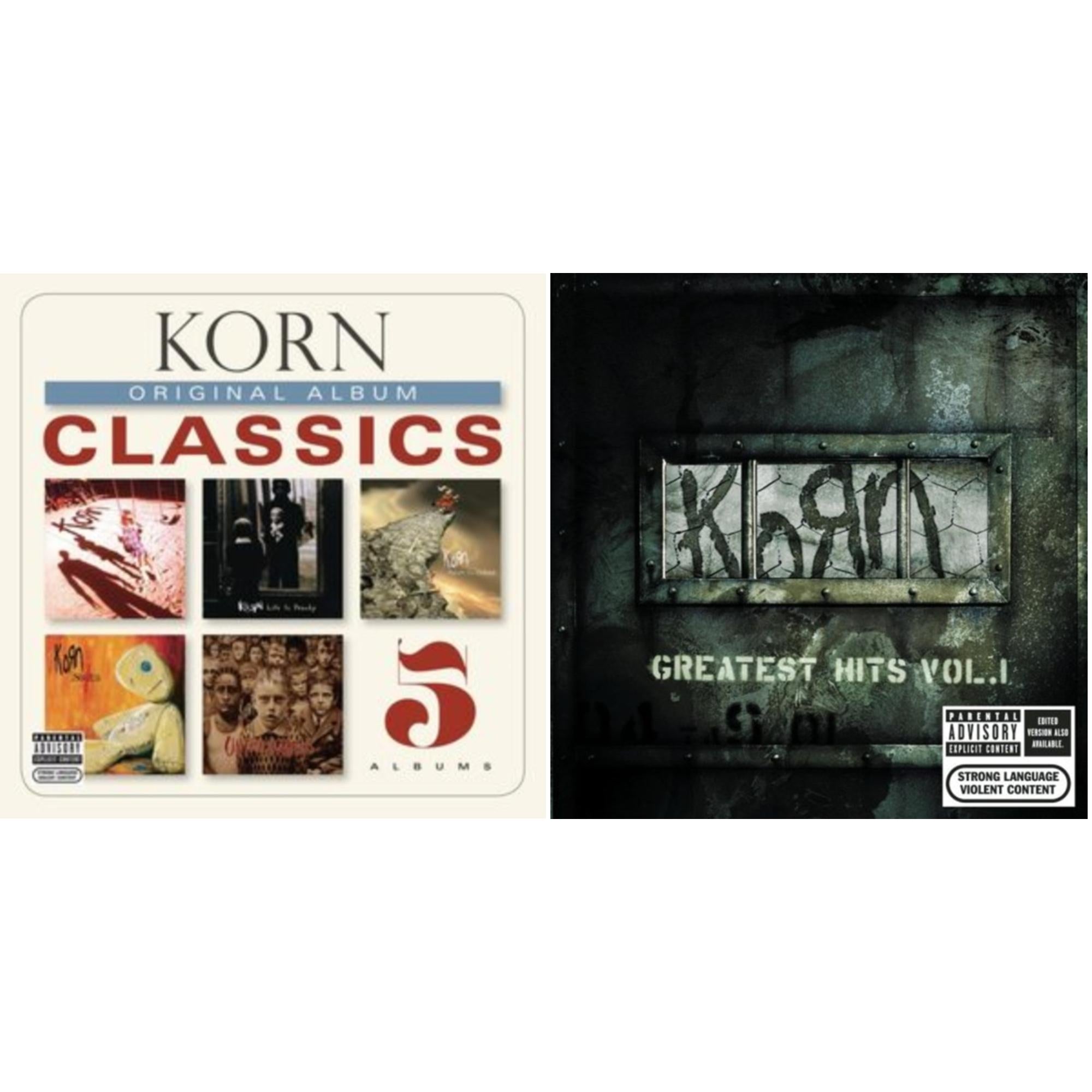 Korn - Original Album Classics & Greatest Hits Vol.1 - CD Bundle