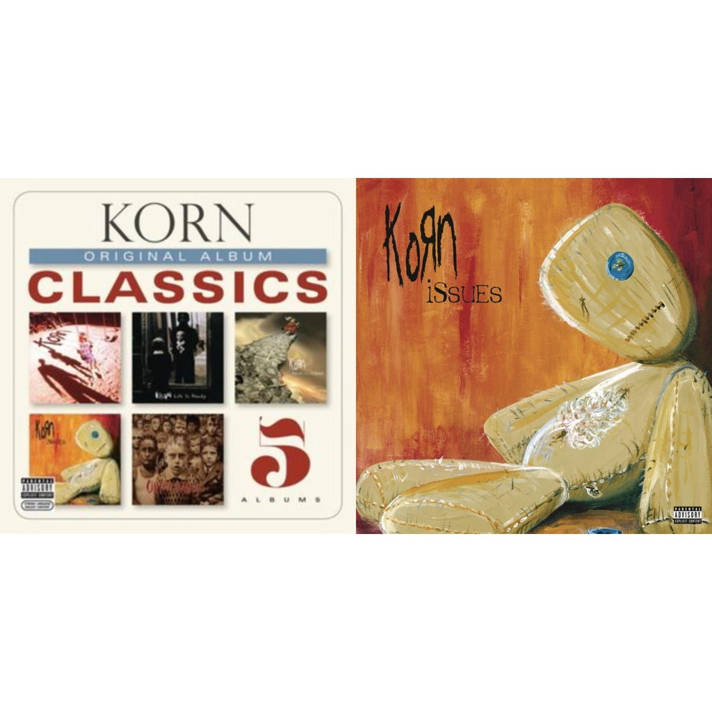 Korn - Original Album Classics & Issues (Explicit) - CD Bundle