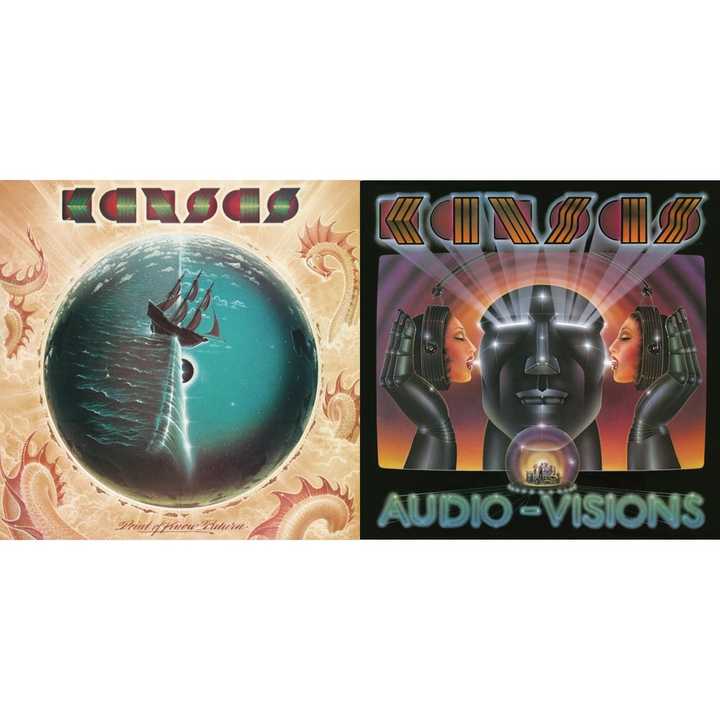 Kansas - Point Of Know Return (Dl Code) & Audio Visions (Translucent Blue Swirl LP Vinyl/180G/Gatefold/Poster/Limited)