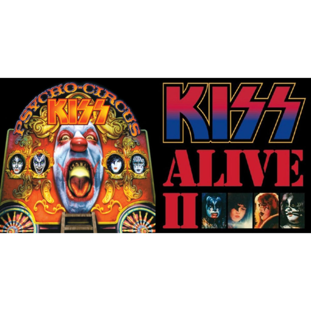 Kiss - Psycho Circus & Alive Ii - LP Vinyl Bundle