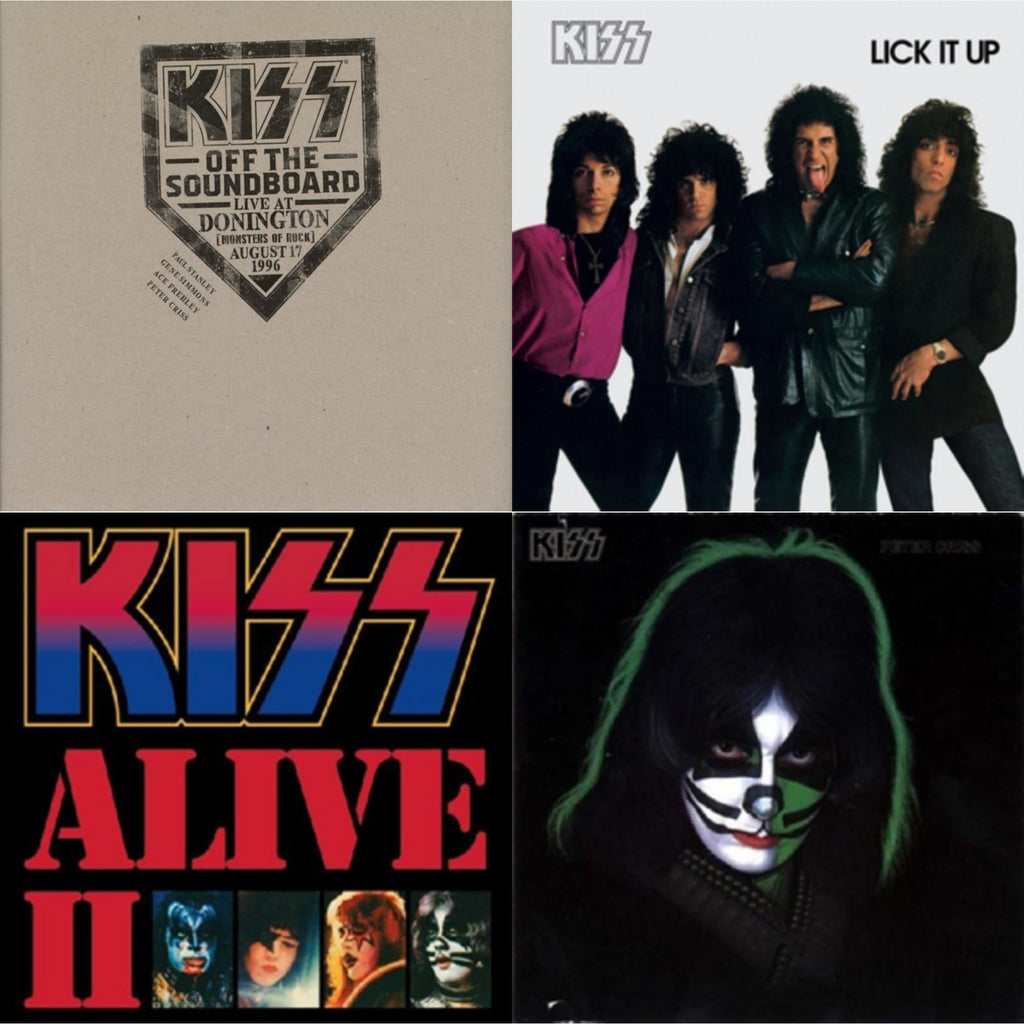 Kiss Off The Soundboard: Donington 1996 (Live) (3LP) & Lick It Up & Alive Ii & Peter Criss