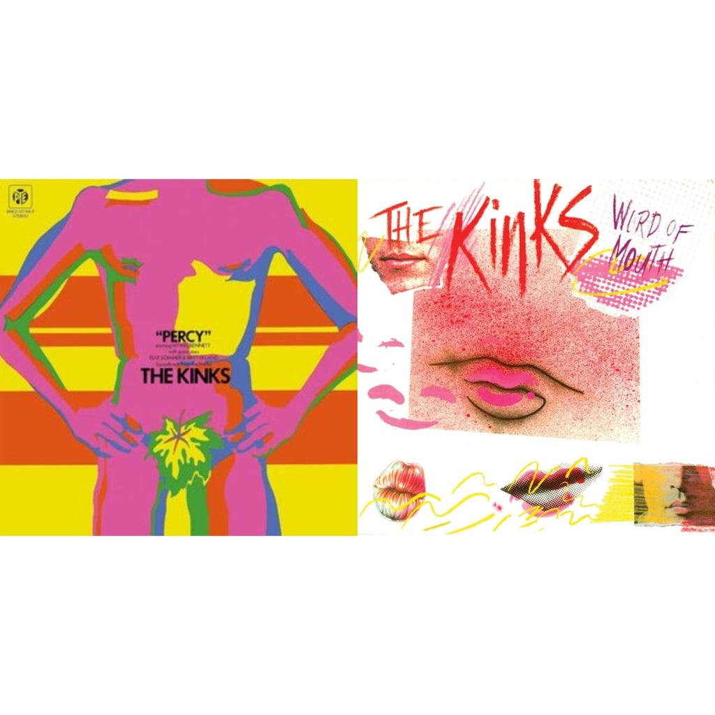 Kinks - Percy & Word Of Mouth (180G/Red LP Vinyl/Limited Edition/Gatefold Cover & Poster)
