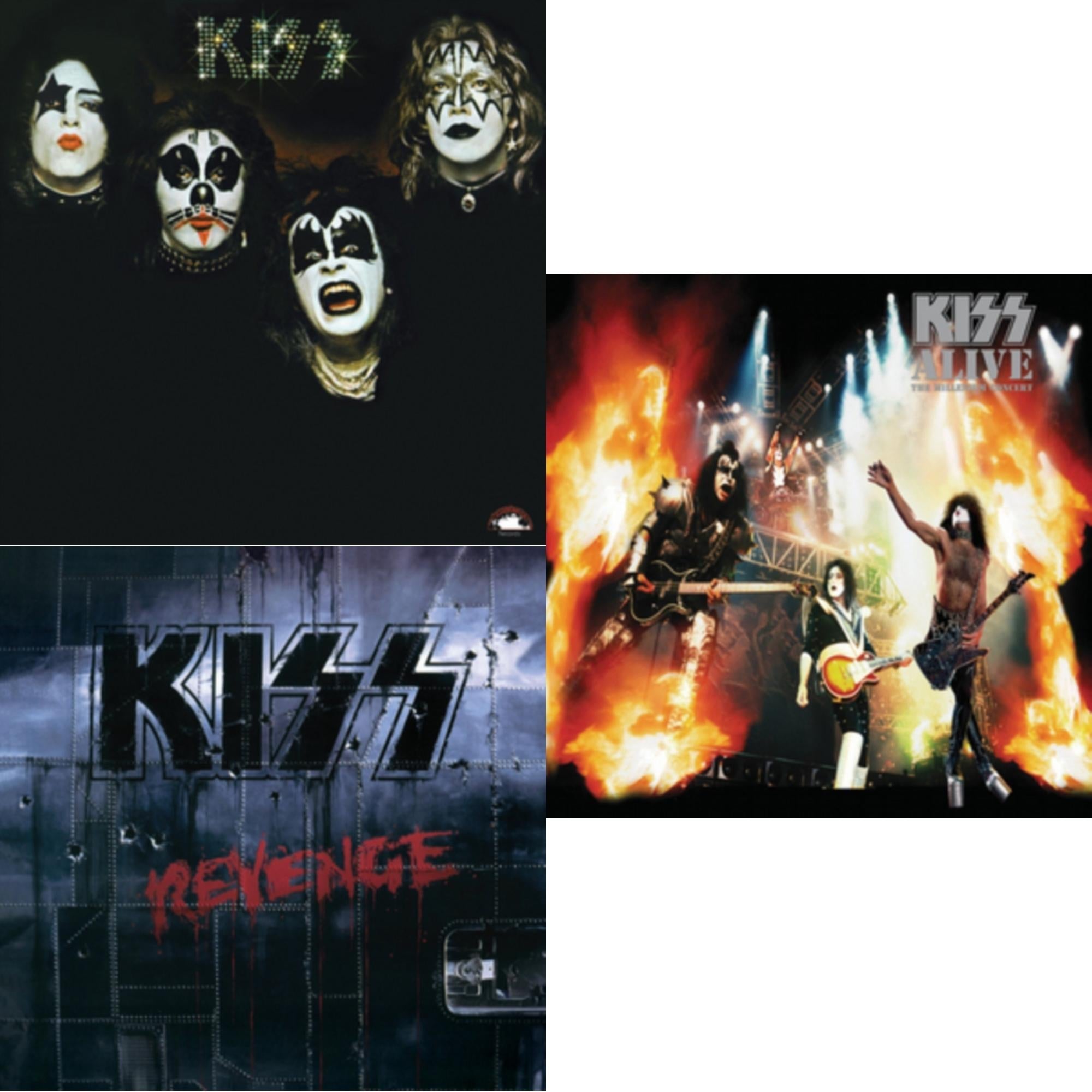 Kiss - Kiss & Revenge & Alive: Millennium Concert - LP Vinyl Bundle