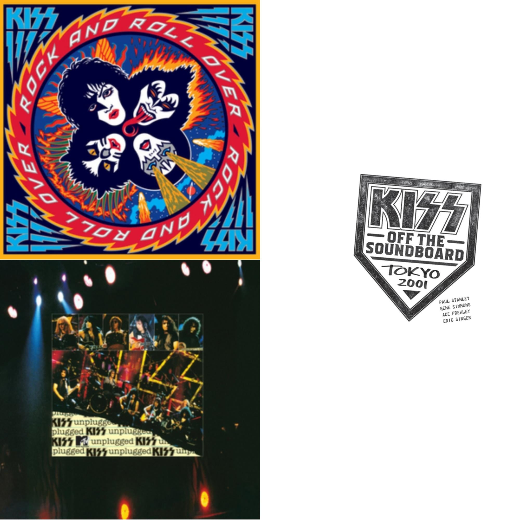 Kiss Off The Soundboard: Tokyo 2001 (3LP) & Mtv Unplugged & Rock & Roll Over