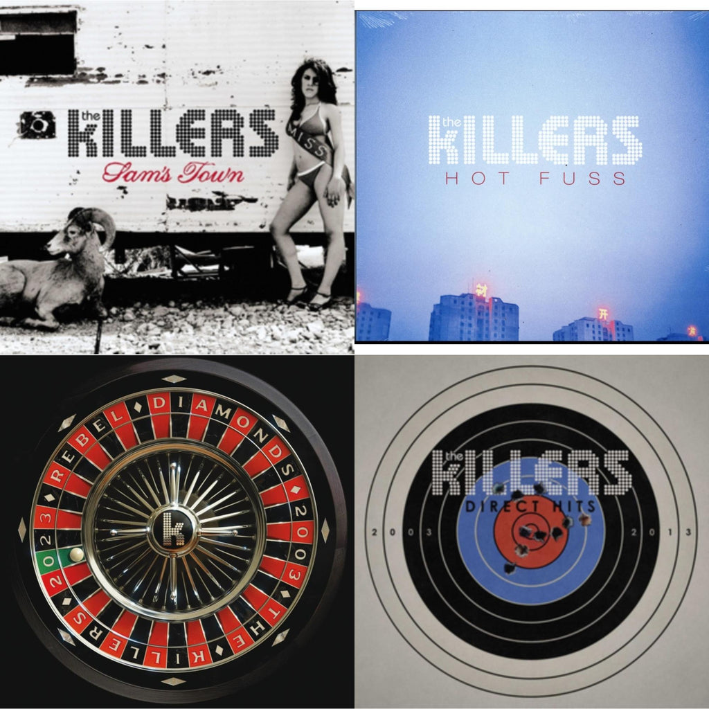 Killers - Sam's Town & Hot Fuss & Rebel Diamonds (2LP) & Direct Hits (2LP)