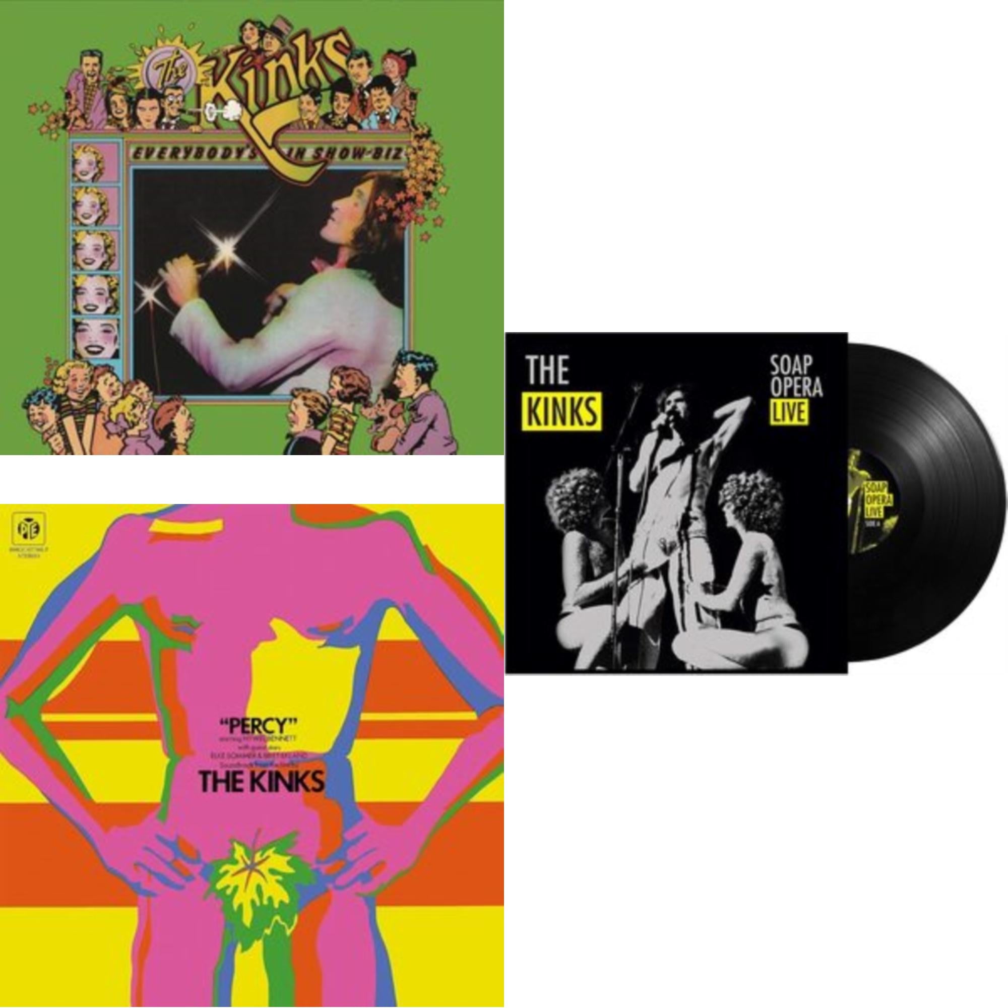 Everybody's In Show-Biz (2022 Standalone/2LP) & Percy & Soap Opera Live (140G)