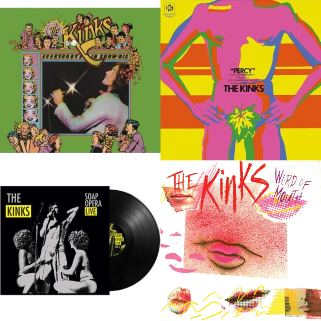 Everybody's In Show-Biz (2022 Standalone/2LP) & Percy & Soap Opera Live (140G) & Word Of Mouth (180G/Red LP Vinyl/Limited Edition/Gatefold Cover & Poster)