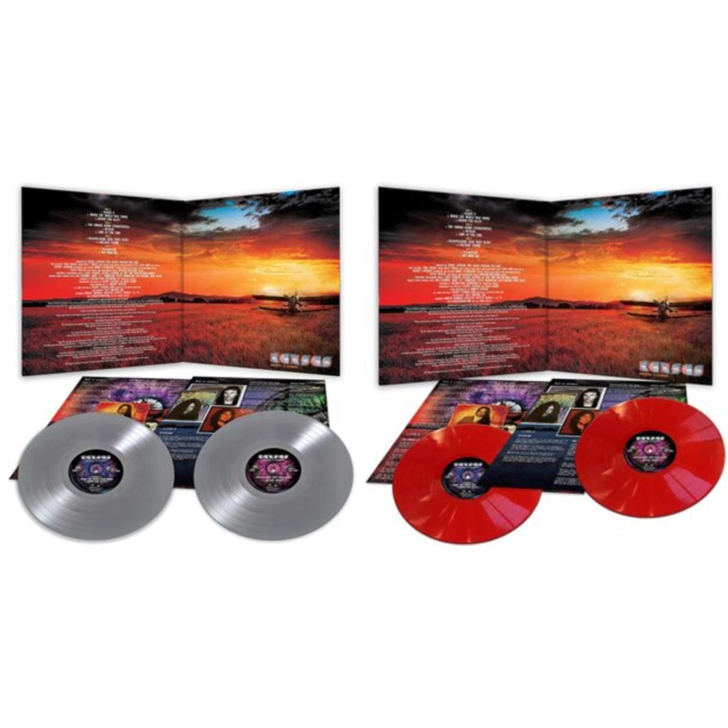 Kansas - Somewhere To Elsewhere (Silver Vinyl/Limited/2LP) & Somewhere To Elsewhere (Red LP Vinyl)