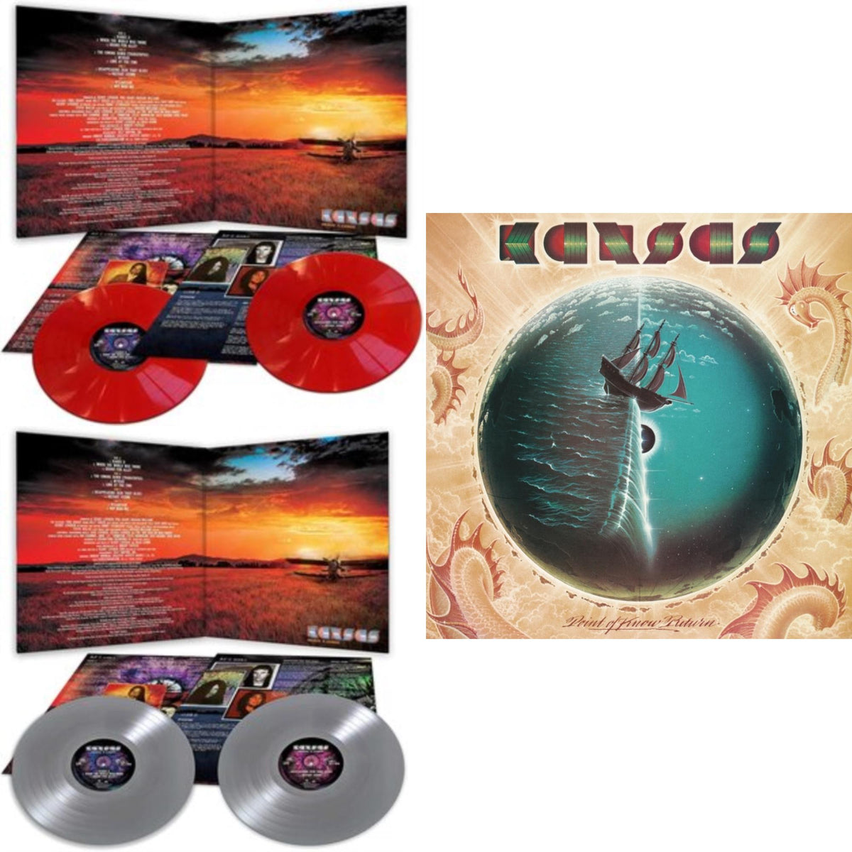 Point Of Know Return (Dl Code) & Somewhere To Elsewhere (Red LP Vinyl) & Somewhere To Elsewhere (Silver Vinyl/Limited/2LP)