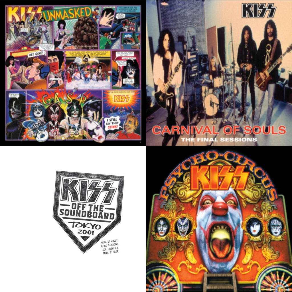 Kiss Off The Soundboard: Tokyo 2001 (3LP) & Psycho Circus & Unmasked & Carnival Of Souls