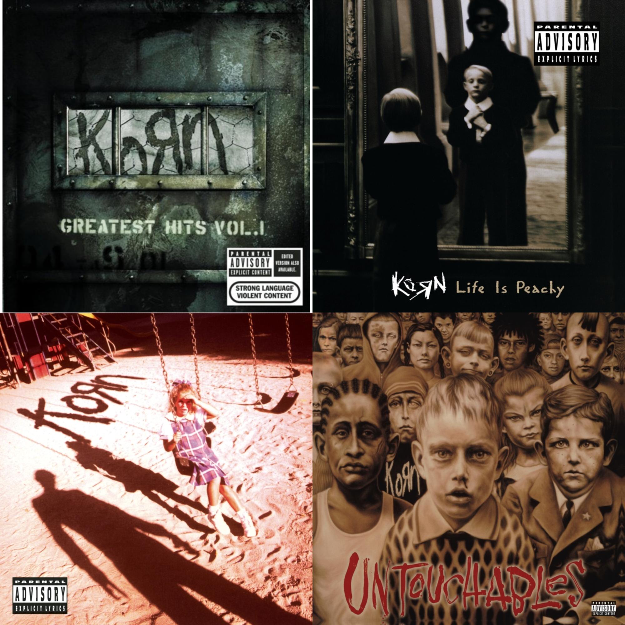 Greatest Hits Vol.1 & Life Is Peachy & Korn (Explicit) & Untouchables
