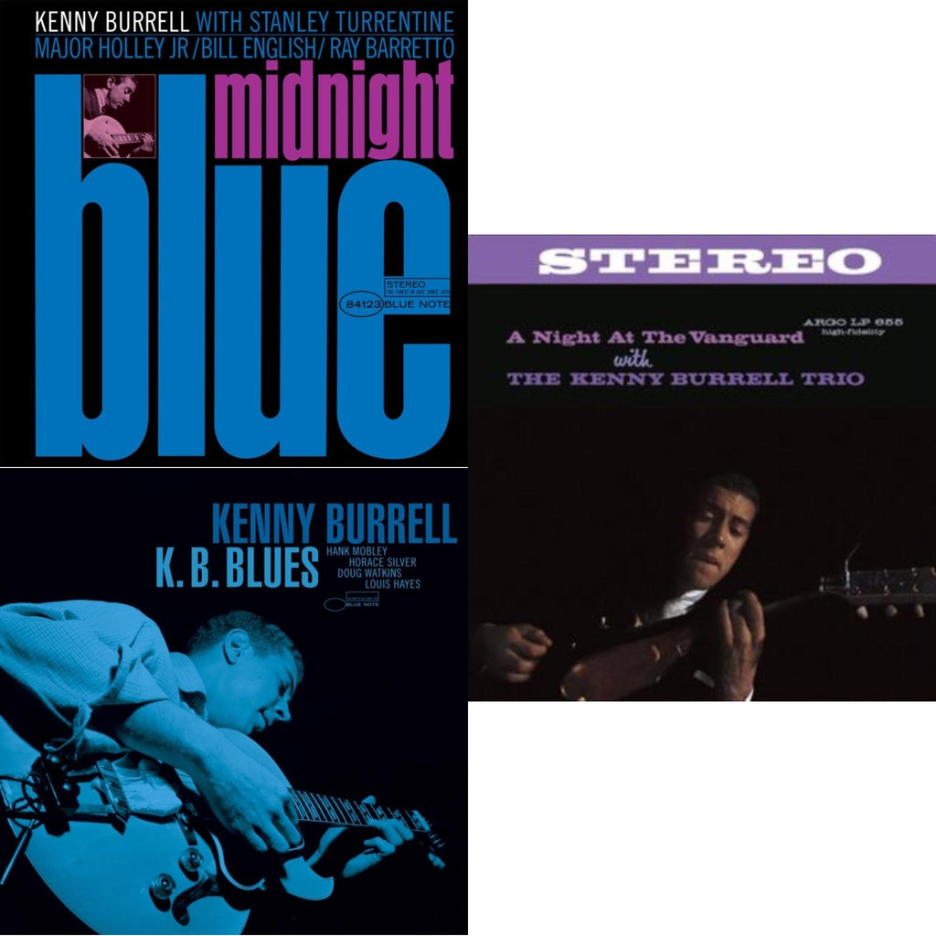 Midnight Blue (Blue Note Classic LP Vinyl Edition) & K.B. Blues (Blue Note Tone Poet Series) & Night At The Vanguard (Verve By Request Series)
