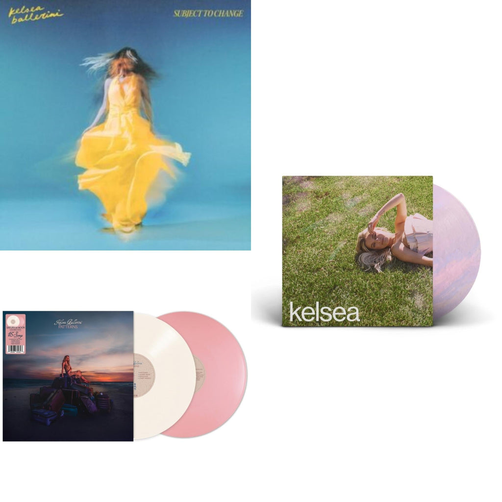 Kelsea Ballerini - Subject To Change (Yellow Vinyl/2LP) & Patterns (Saturn & Moon Vinyl/2LP)  & Kelsea