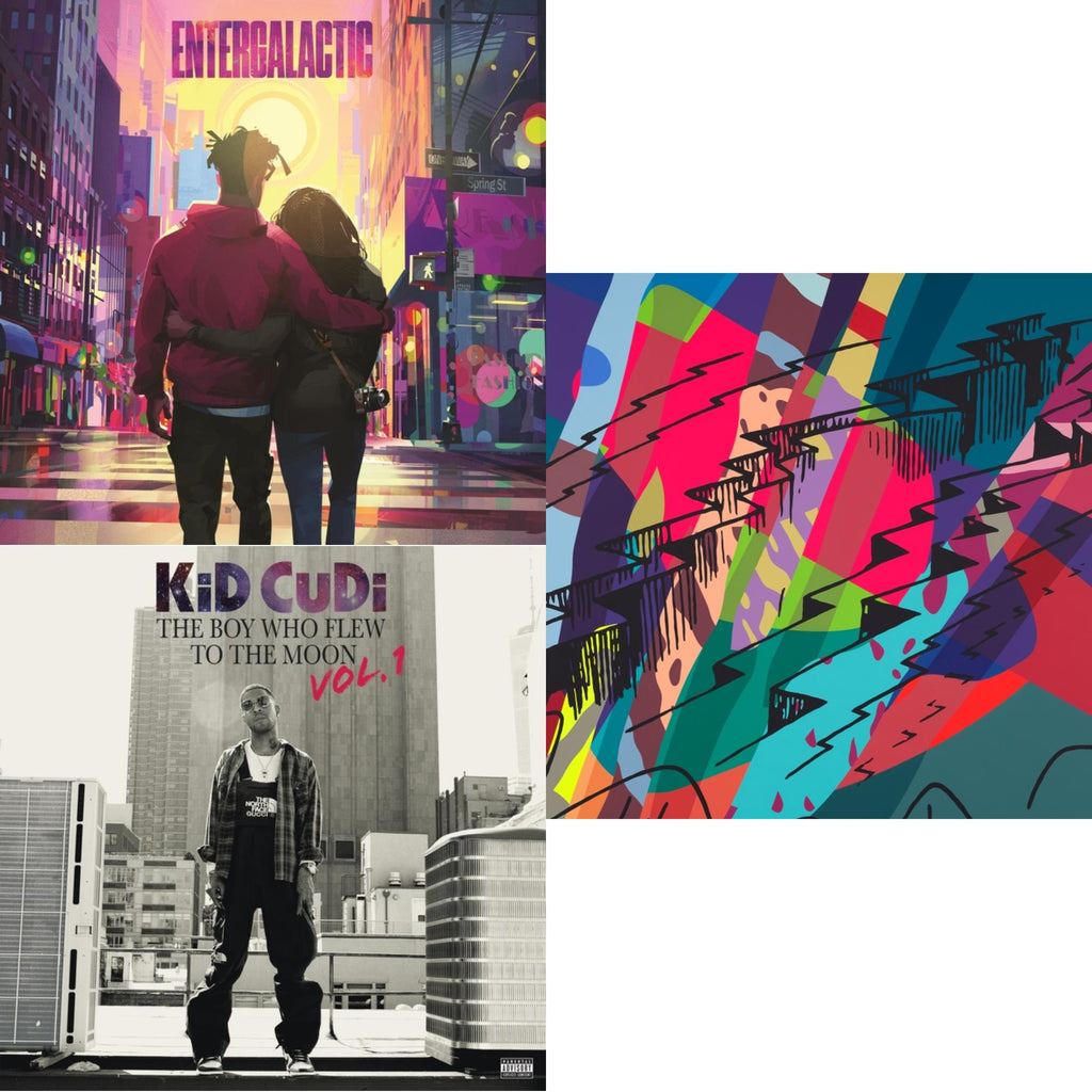 Entergalactic (X) & Boy Who Flew To & Insano (X) (Translucent Red Vinyl/2LP)