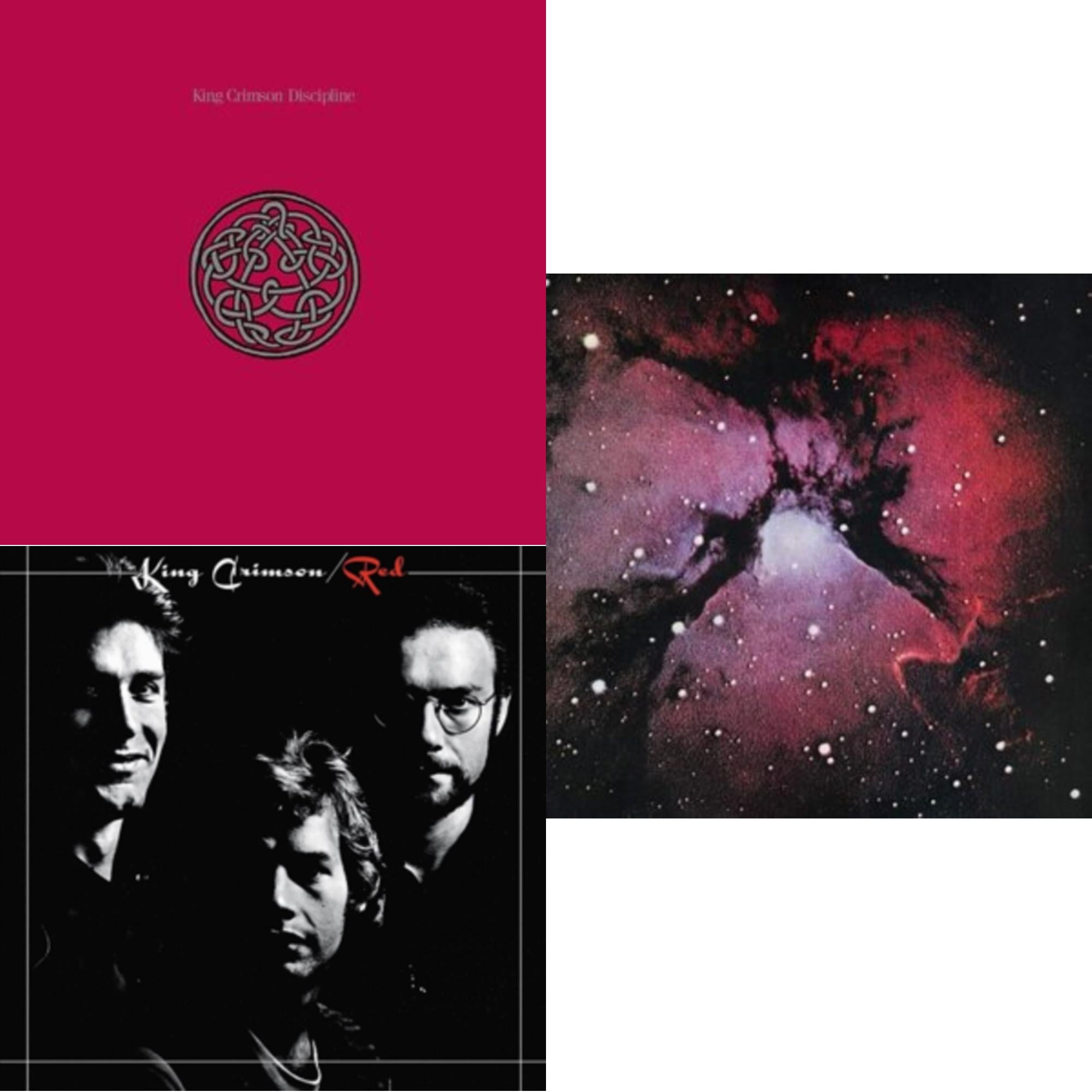 Islands (200G/Remix/Ltd) & Discipline (200G/2022 Steven Wilson Remix) & Red (200G)