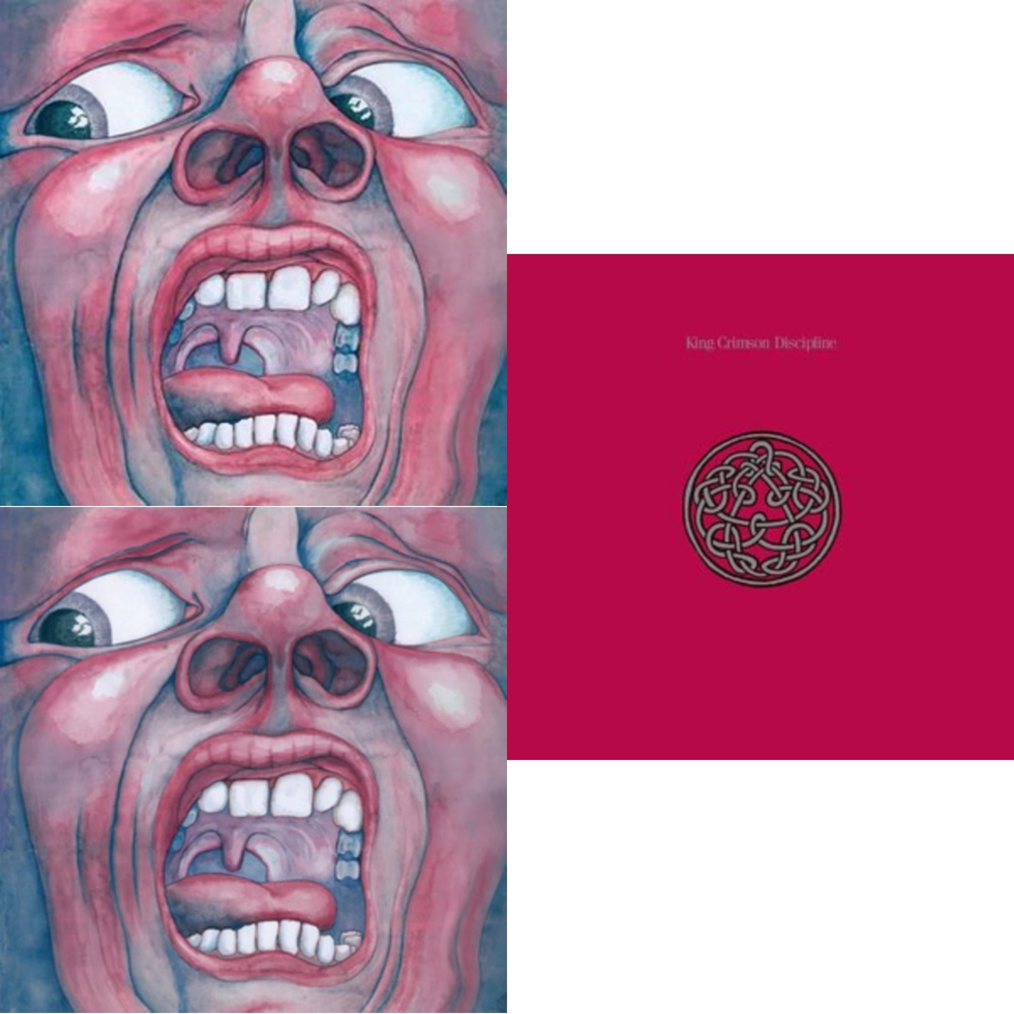 In The Court Of Crimson (200G/Remix/Ltd) & Discipline (200G/2022 Steven Wilson Remix) & In The Court Of The Crimson King (200G)