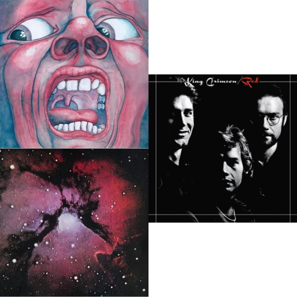 In The Court Of Crimson (200G/Remix/Ltd) & Islands (200G/Remix/Ltd) & Red (200G)