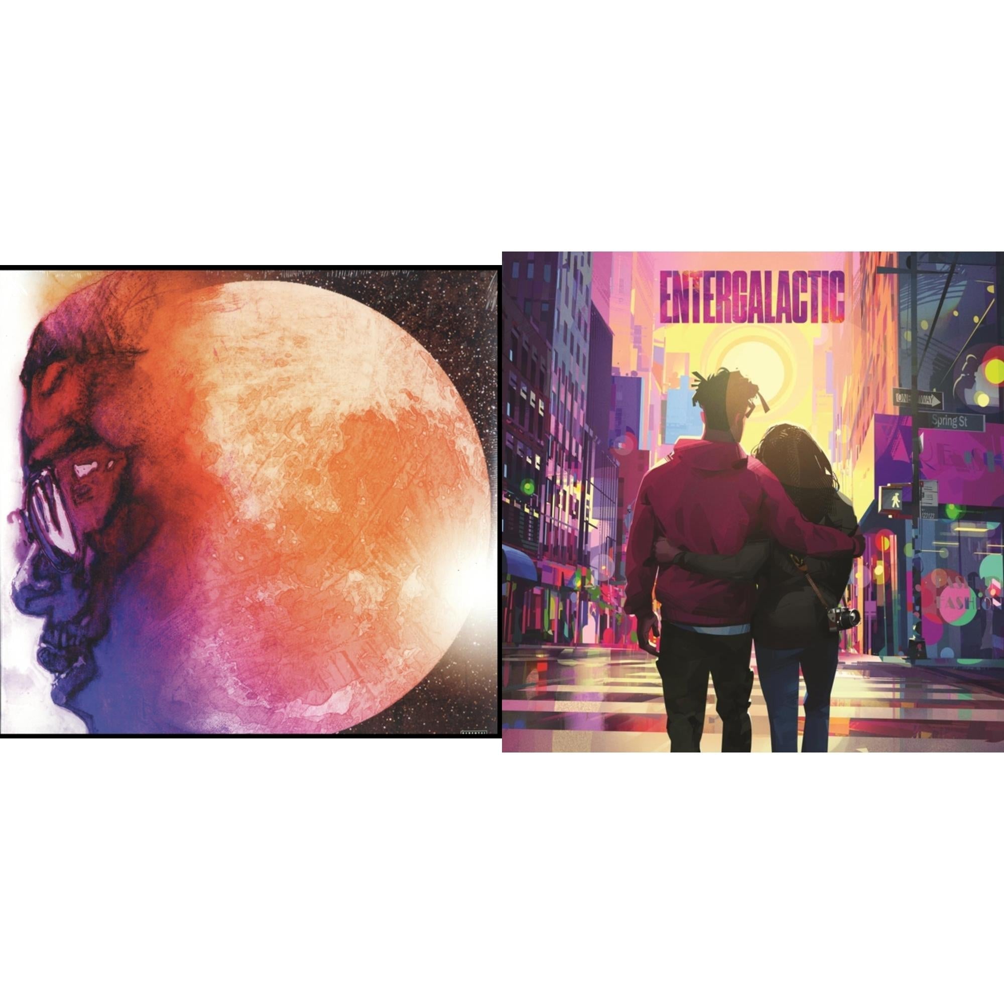 Entergalactic (X) & Man On Moon: End Of Day