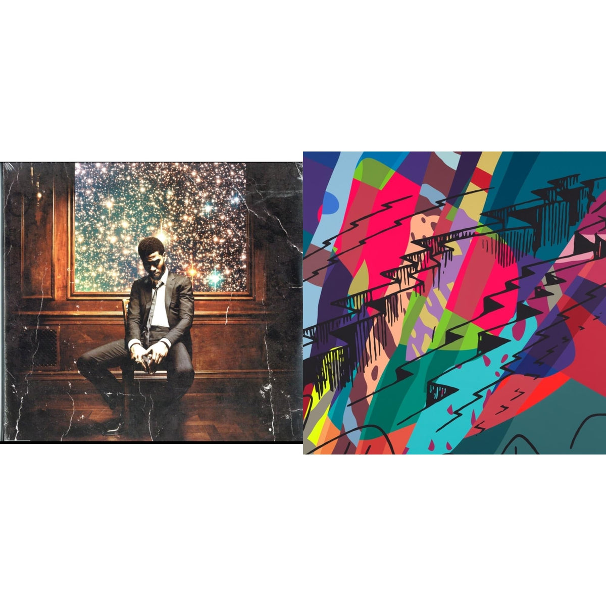 Kid Cudi - Insano (X) (Translucent Red Vinyl/2LP) & Man On Moon 2: Legend Of Mr Rager