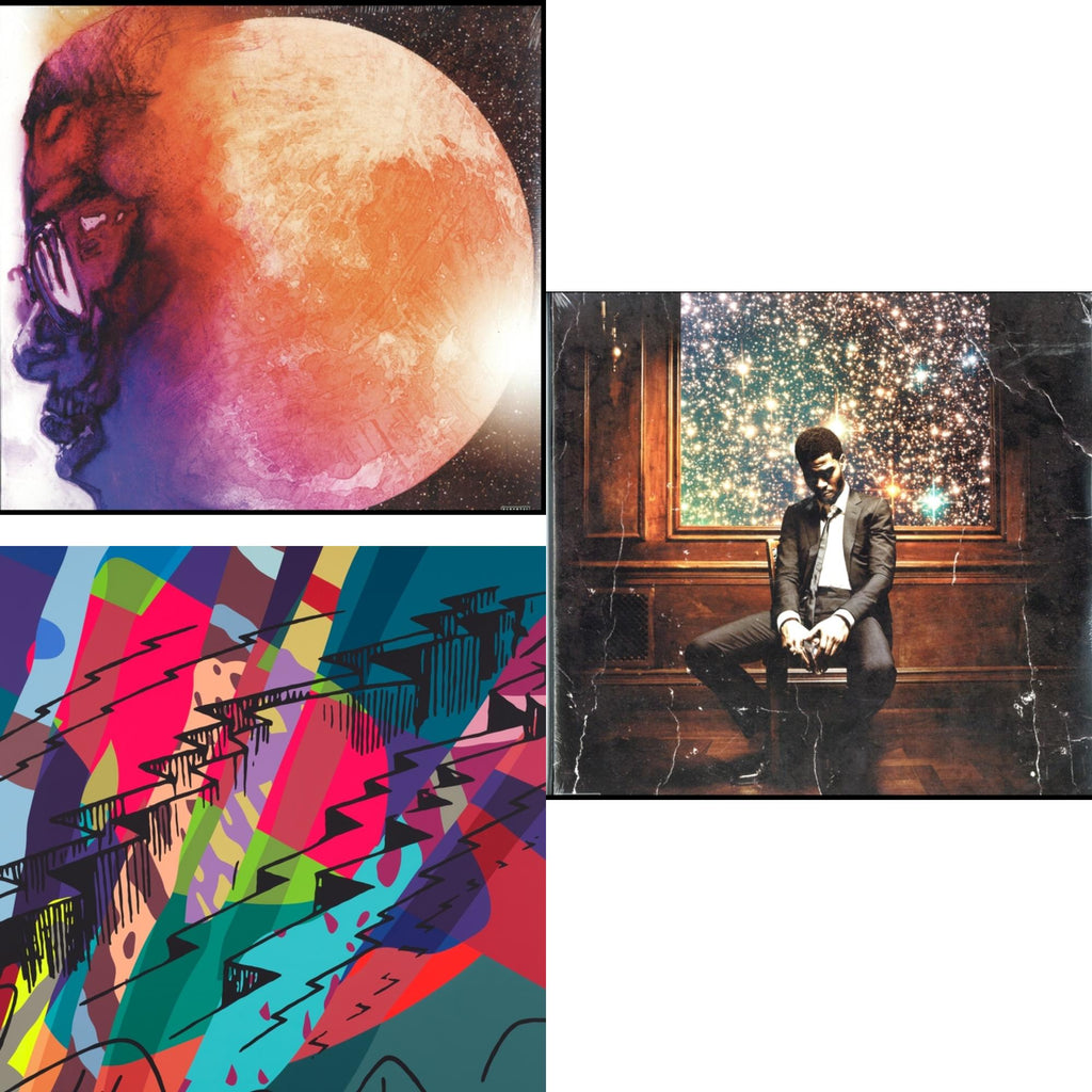Kid Cudi - Insano (X) (Translucent Red Vinyl/2LP) & Man On Moon: End Of Day & Man On Moon 2: Legend Of Mr Rager