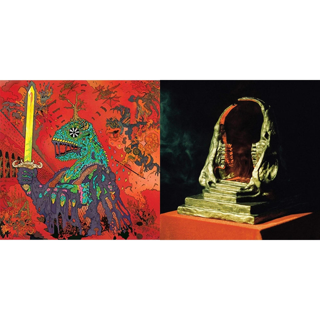 King Gizzard & The Lizard Wizard - 12 Bar Bruise (Sea Foam Green LP Vinyl) & Infest The Rats' Nest (Red/Black LP Vinyl)