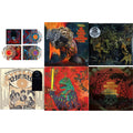 King Gizzard & The Lizard Wizard - Live In London '19 (Fuzz Club Official Bootleg) (Coloured LP Vinyl) & Ice, Death, Planets, Lungs, Mushrooms & Lava (2LP/Recycled Black Wax Vinyl) & Murder Of The Universe (Transparent Green W/Mustard Yelow Splatter