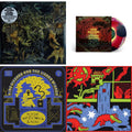 Live In Paris '19 (Fuzz Club Official Bootleg) & Murder Of The Universe (Transparent Green W/Mustard Yelow Splatter LP Vinyl) & Nonagon Infinity (Yellow/Red/Black LP Vinyl) & Flying Microtonal Banana (Randomly Colored Recycled LP Vinyl)