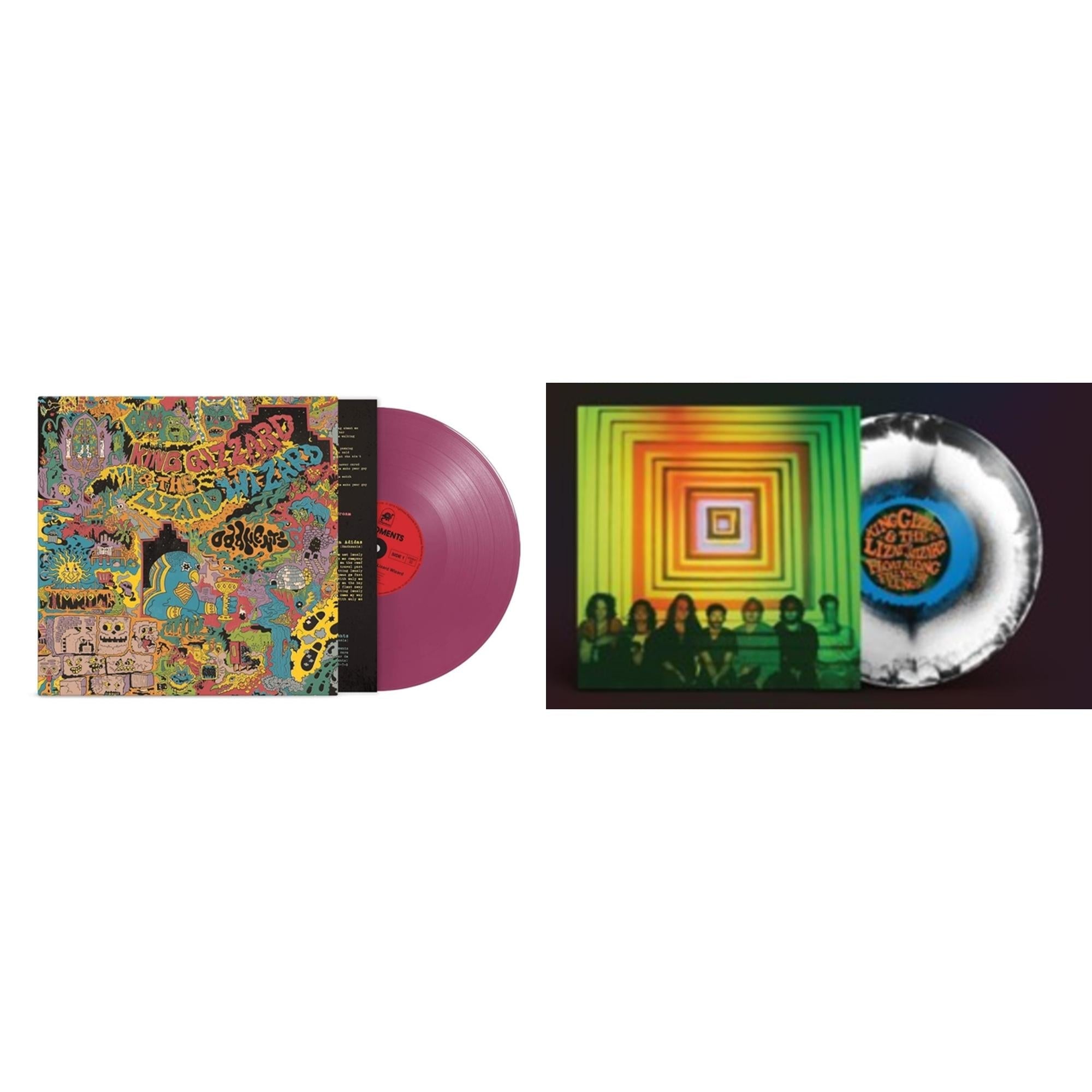 Oddments (Plum LP Vinyl) & Float Along - Fill Your Lungs (Venusian Sky Color LP Vinyl)