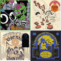 King Gizzard & The Lizard Wizard - Live In Brussels '19 (140G/3LP) & Gumboot Soup & Eyes Likes The Sky (Peach LP Vinyl) & Flying Microtonal Banana (Randomly Colored Recycled LP Vinyl)