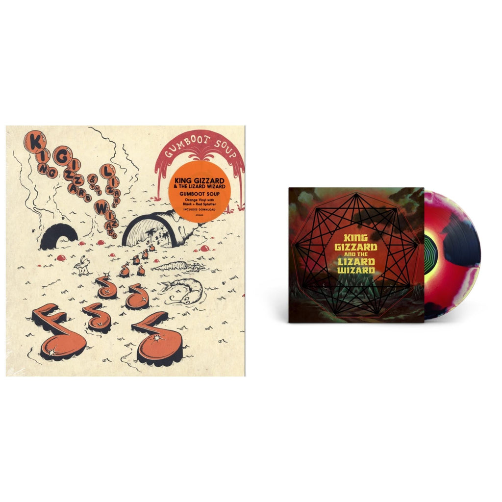 Gumboot Soup & Nonagon Infinity (Yellow/Red/Black LP Vinyl)