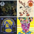 King Gizzard & The Lizard Wizard - Teenage Gizzard (Fuzz Club Official Bootleg) (Deluxe Edition) & Murder Of The Universe (Transparent Green W/Mustard Yelow Splatter LP Vinyl) & Gumboot Soup & Flying Microtonal Banana (Randomly Colored Recycled LP