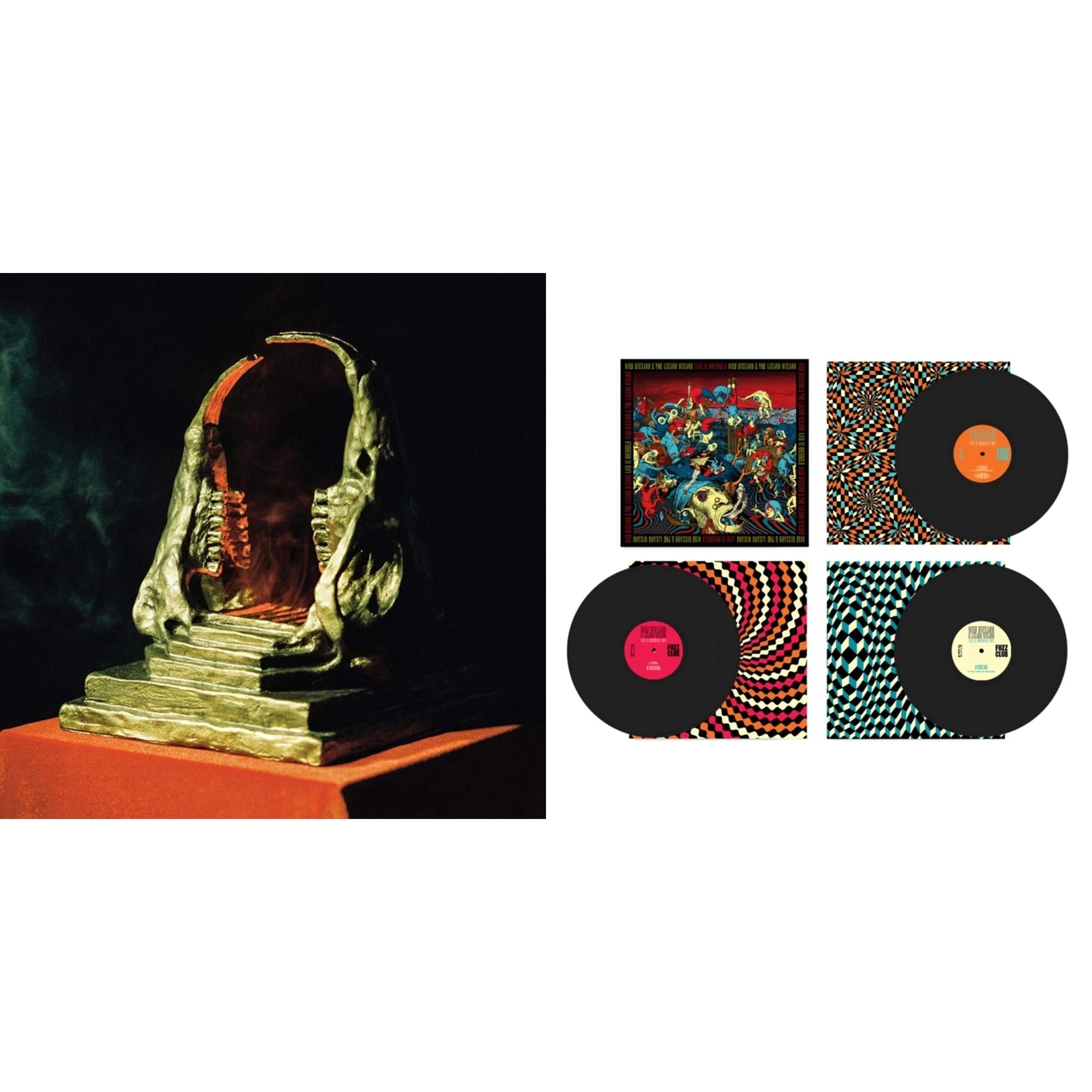 Live In Brussels '19 (Fuzz Club Official Bootleg) & Infest The Rats' Nest (Red/Black LP Vinyl)