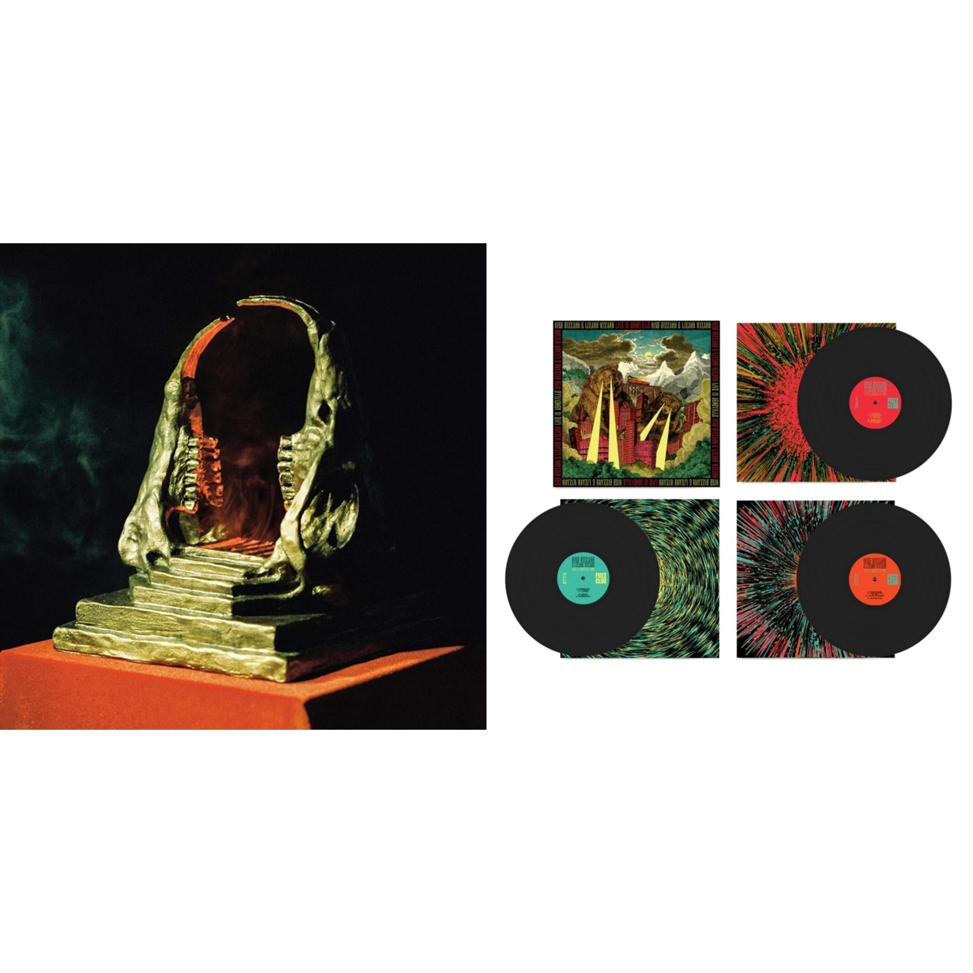 Live In Adelaide '19 (Fuzz Club Official Bootleg) & Infest The Rats' Nest (Red/Black LP Vinyl)