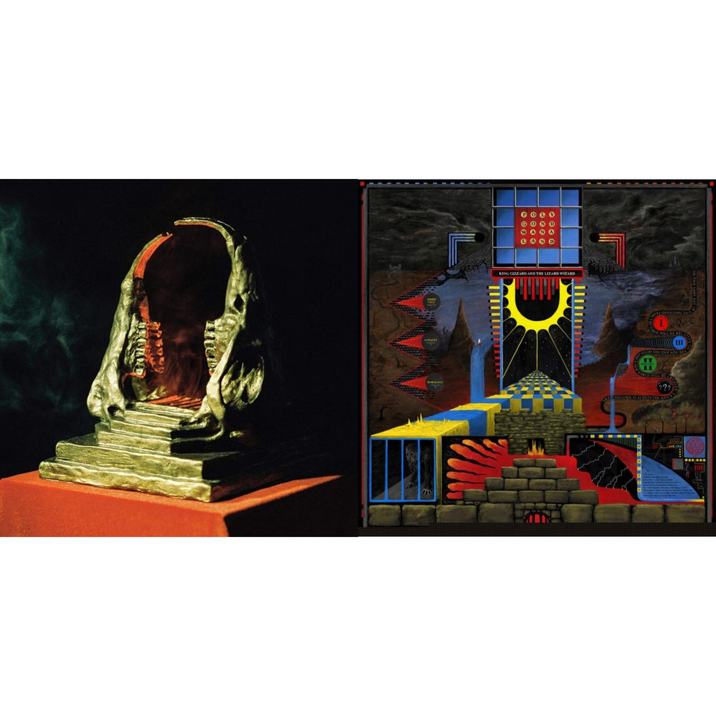Polygondwanaland & Infest The Rats' Nest (Red/Black LP Vinyl)