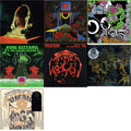 King Gizzard & The Lizard Wizard - I'm In Your Mind Fuzz & Live In Brussels '19 (140G/3LP) & Murder Of The Universe (Transparent Green W/Mustard Yelow Splatter LP Vinyl) & Polygondwanaland & Eyes Likes The Sky (Peach LP Vinyl) & Infest The Rats' Nest