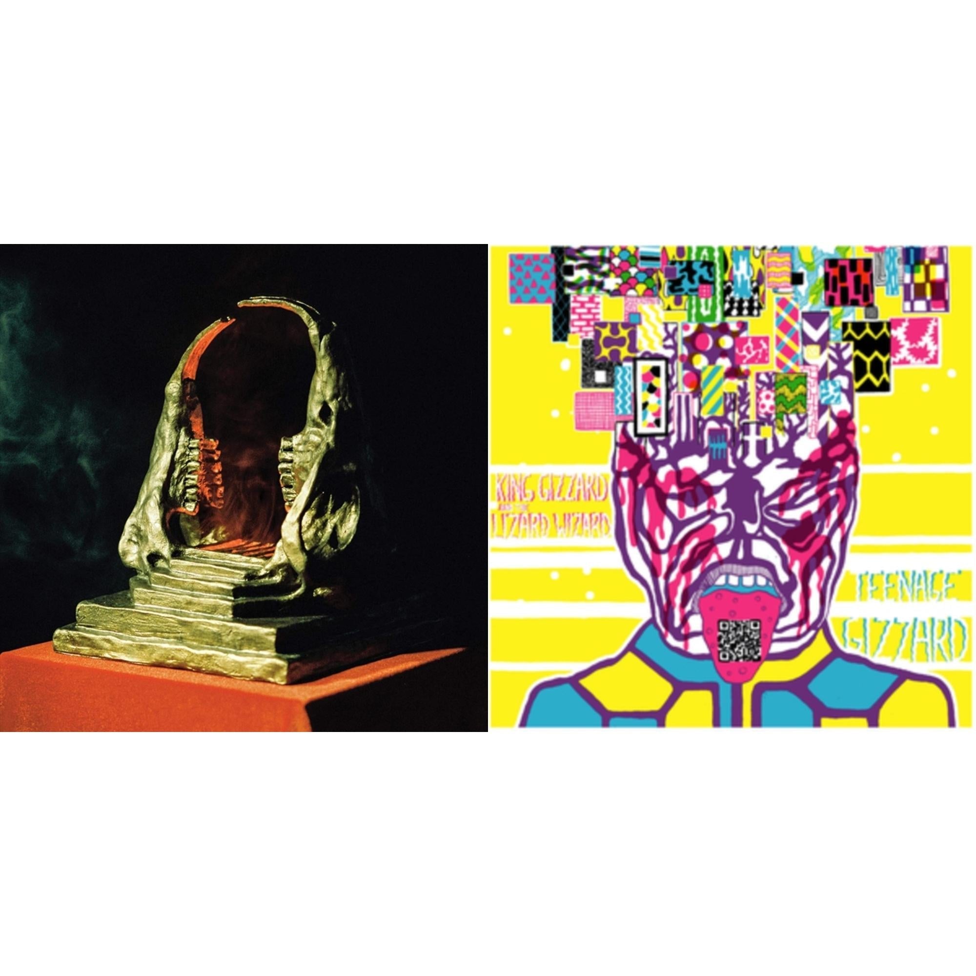 King Gizzard & The Lizard Wizard - Teenage Gizzard (Fuzz Club Official Bootleg) (Deluxe Edition) & Infest The Rats' Nest (Red/Black LP Vinyl)