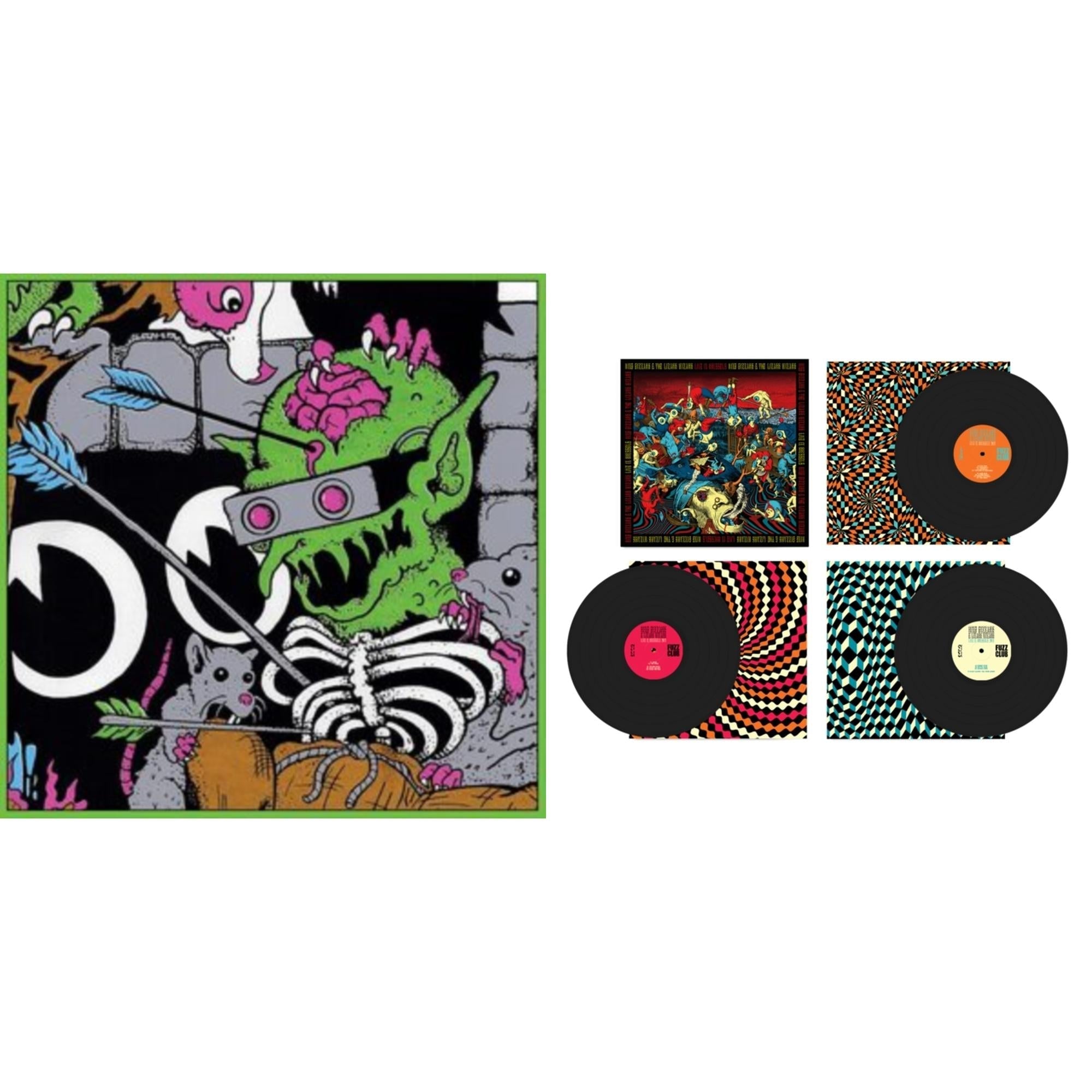 King Gizzard & The Lizard Wizard - Live In Brussels '19 (140G/3LP) & Live In Brussels '19 (Fuzz Club Official Bootleg)